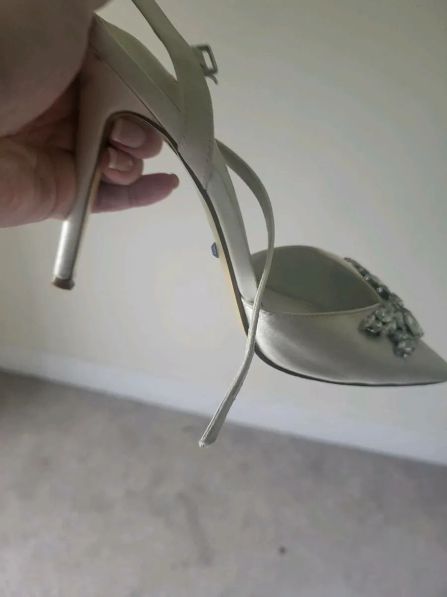 Bridal shoes ivory dune london - Image 2