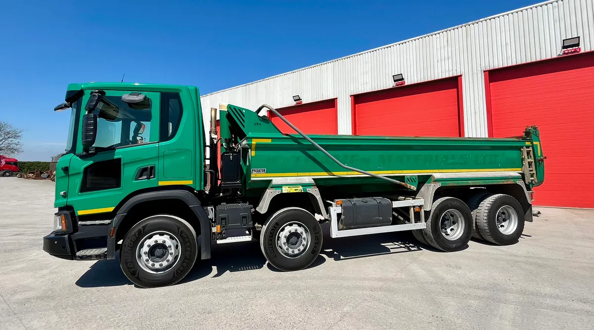 2018 Scania P410 XT 8x4 Tipper - Image 3