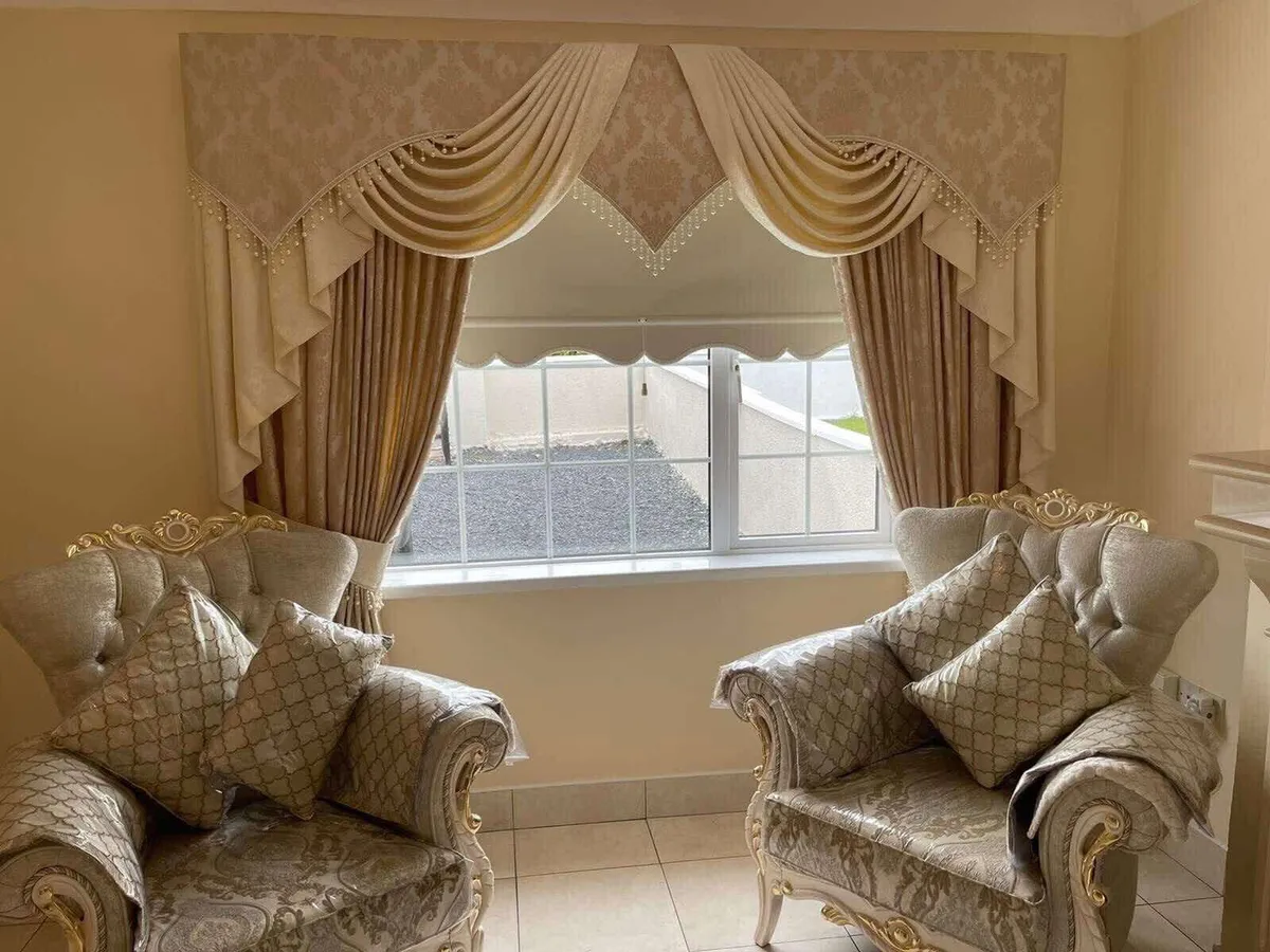Custom made curtains and blinds - Image 1