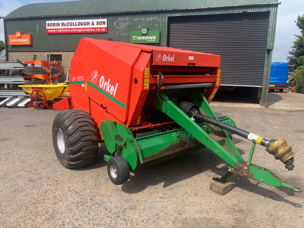 Orkel round baler - Image 1