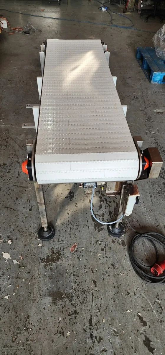Stainless Steel Conveyor with Modular Belt - Image 2