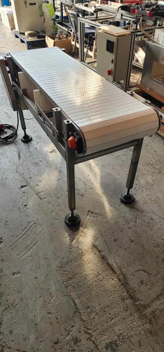 Stainless Steel Conveyor with Modular Belt - Image 1