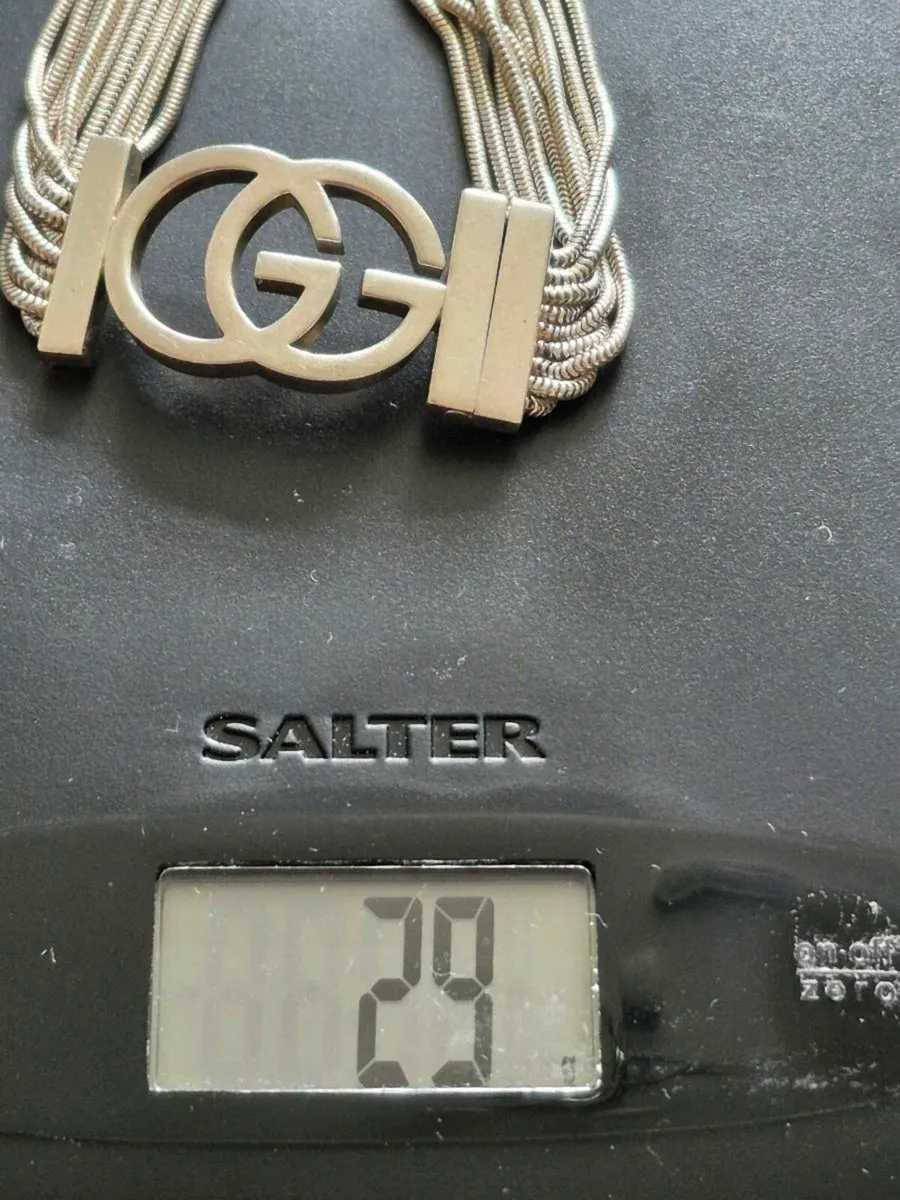 GUCCI original ten chain Bracelet, Vintage - Image 4