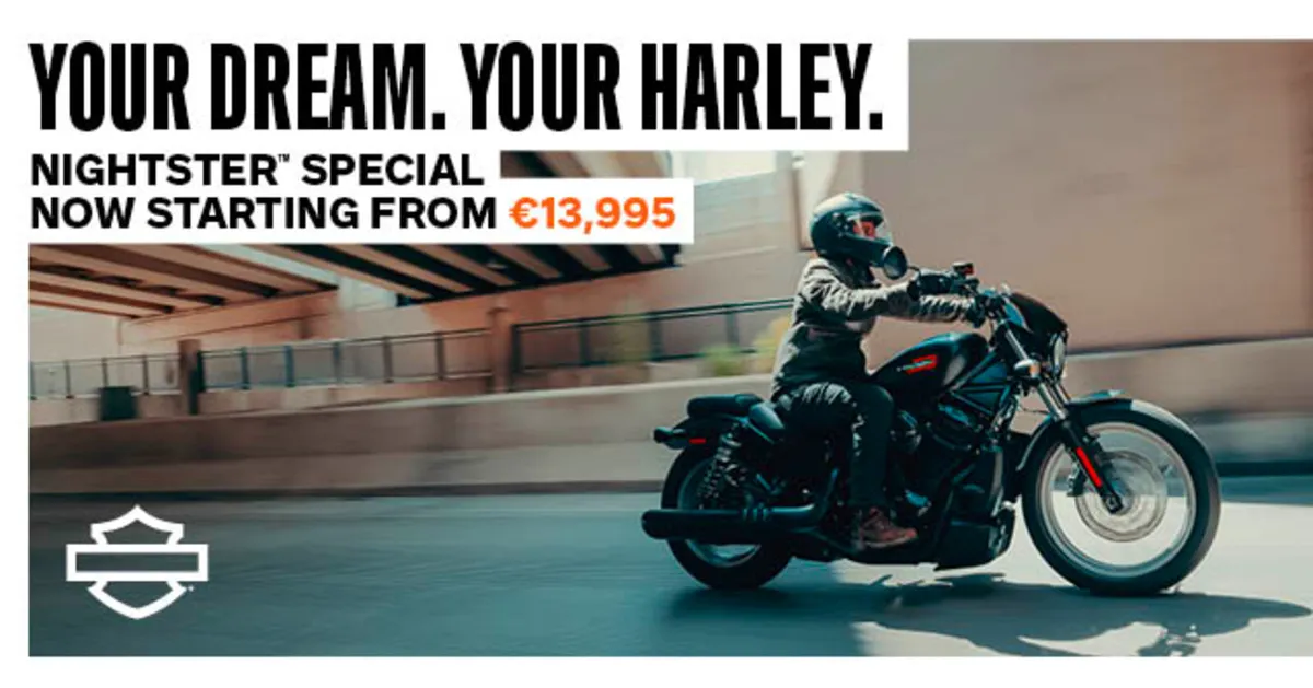 HARLEY-DAVIDSON NIGHTSTER SPECIAL OFFER! - Image 1