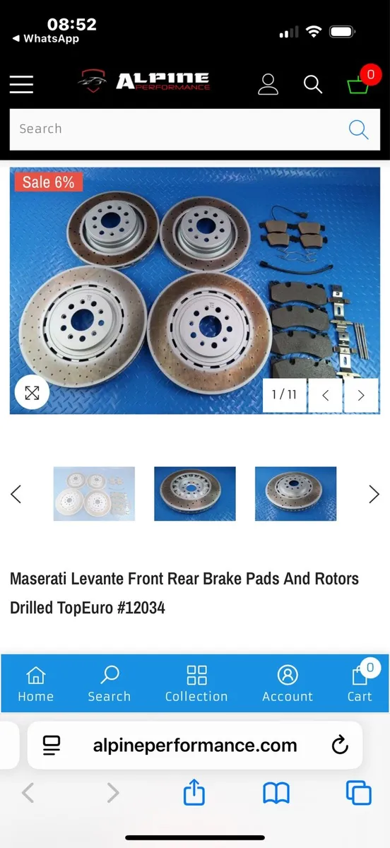 Brand new Maserati Levante discs and brake pads! - Image 1