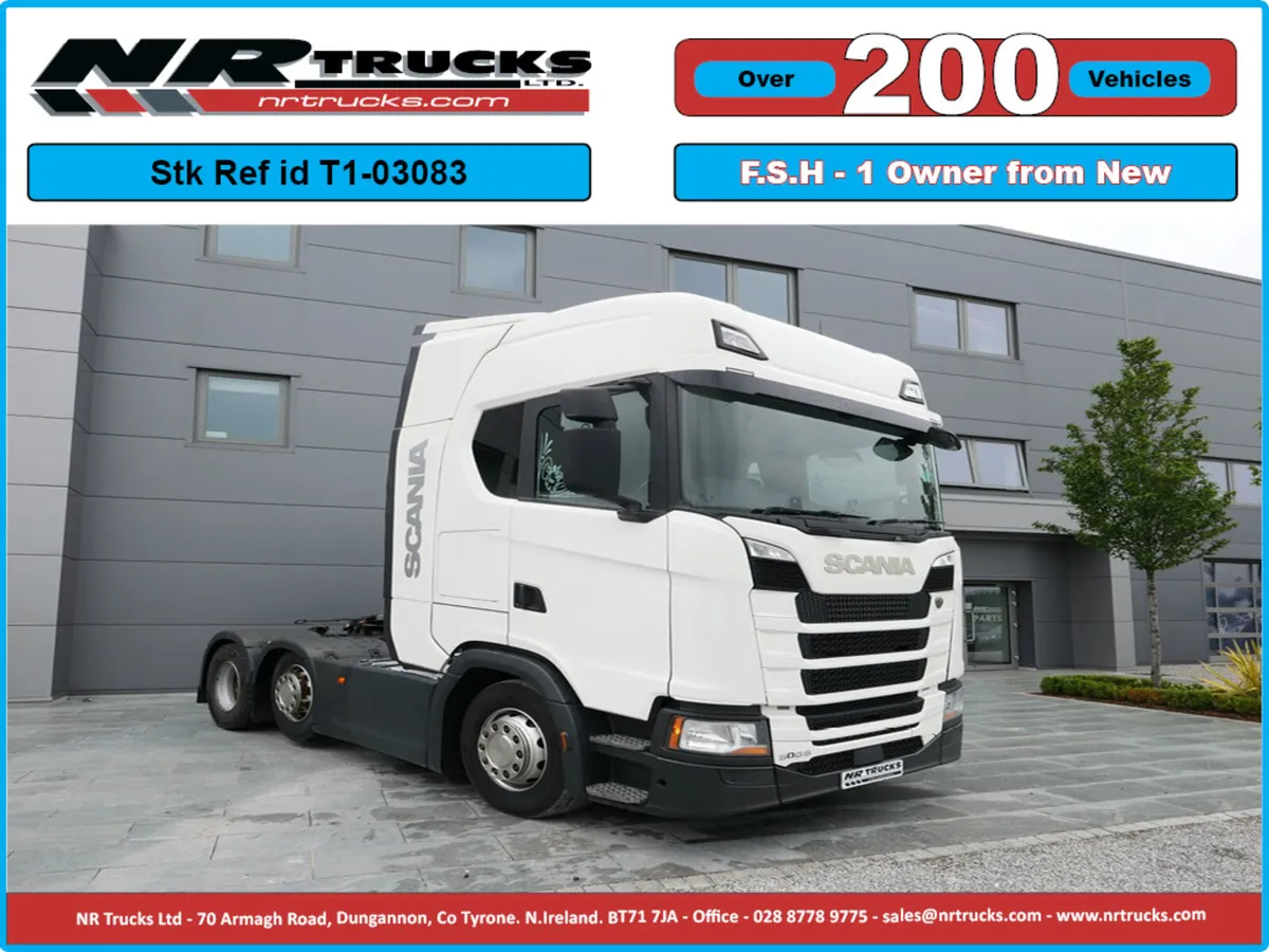 Scania 500S N/G Highline 6x2 Midlift Auto Gearbox - Image 1