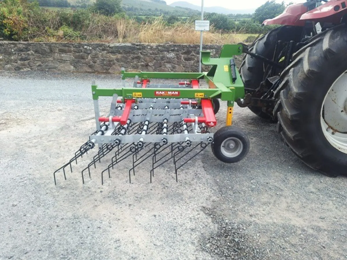New Rakeman 300 Grass Tine Harrow - Image 3