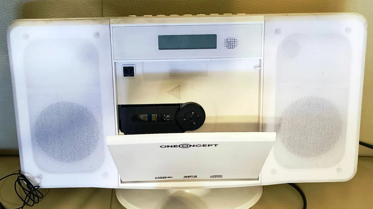 Stereo Home Sound System cd mp3 fm aux x-bass - Image 3