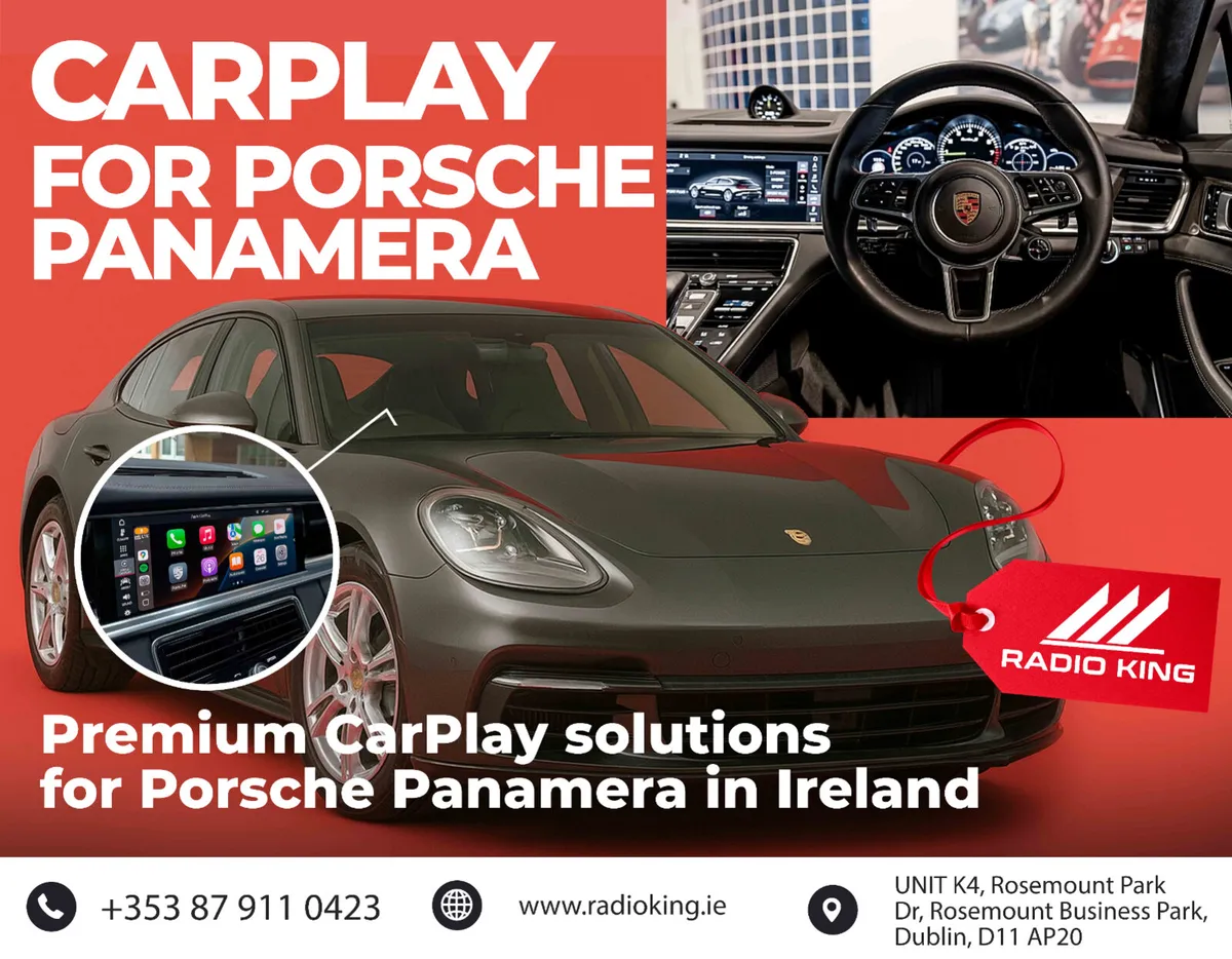 Apple CarPlay Box Upgrade for Porsche Panamera