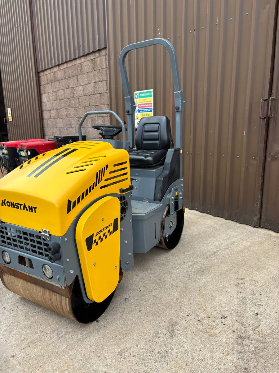 2023 Konstant Double Drum Vibrating Roller - Image 2