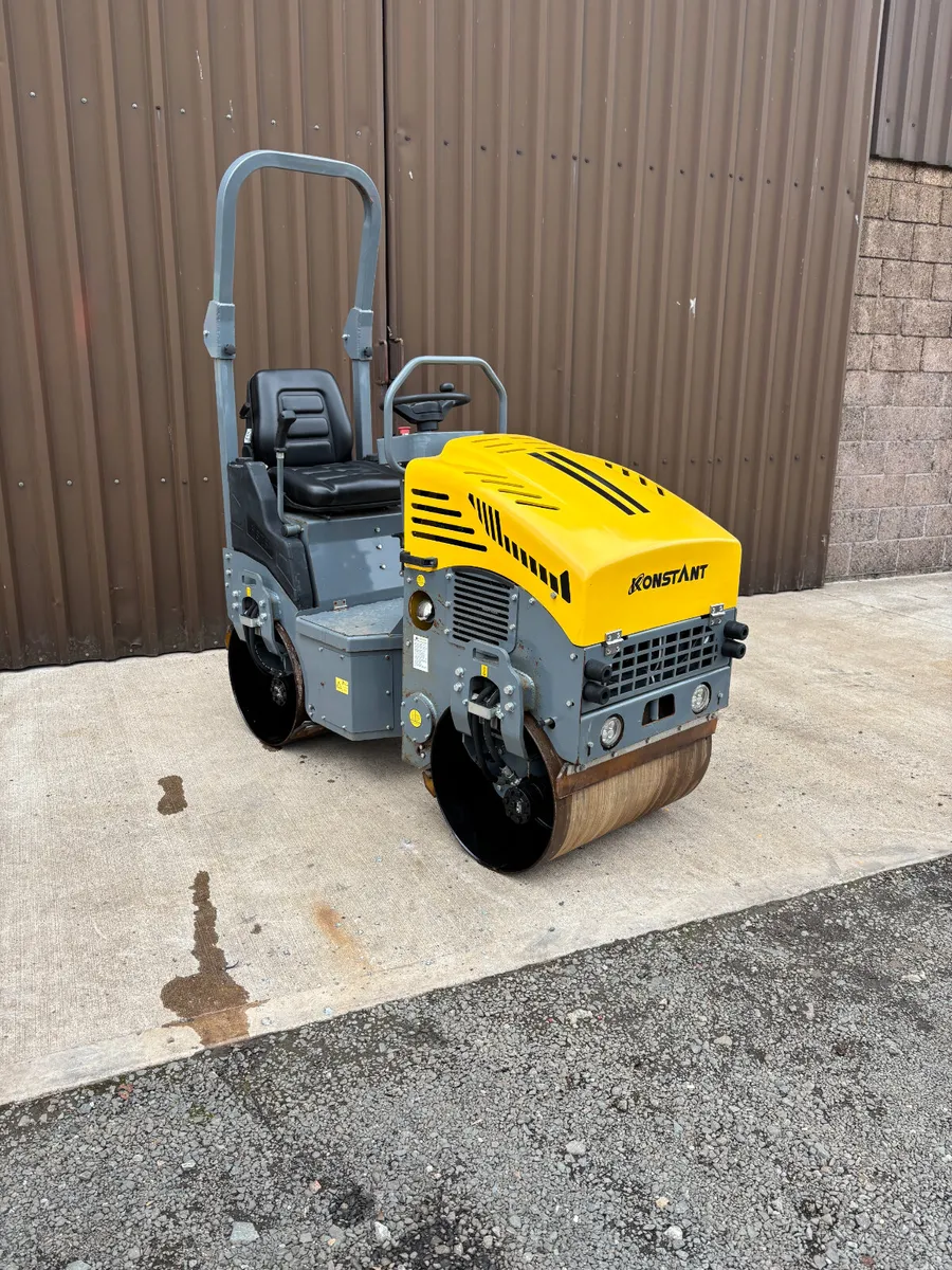 2023 Konstant Double Drum Vibrating Roller - Image 1