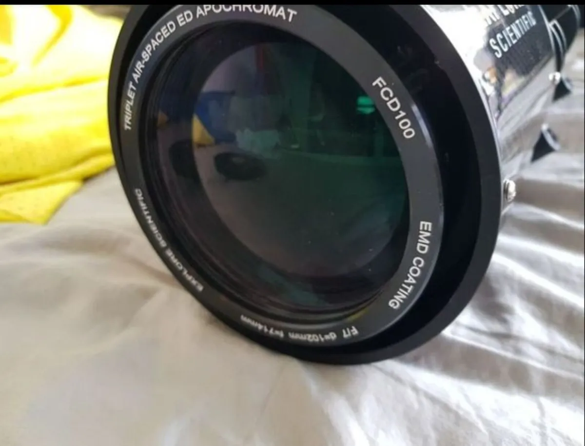 Apochromatic refractor telescope ed102 cf - Image 2