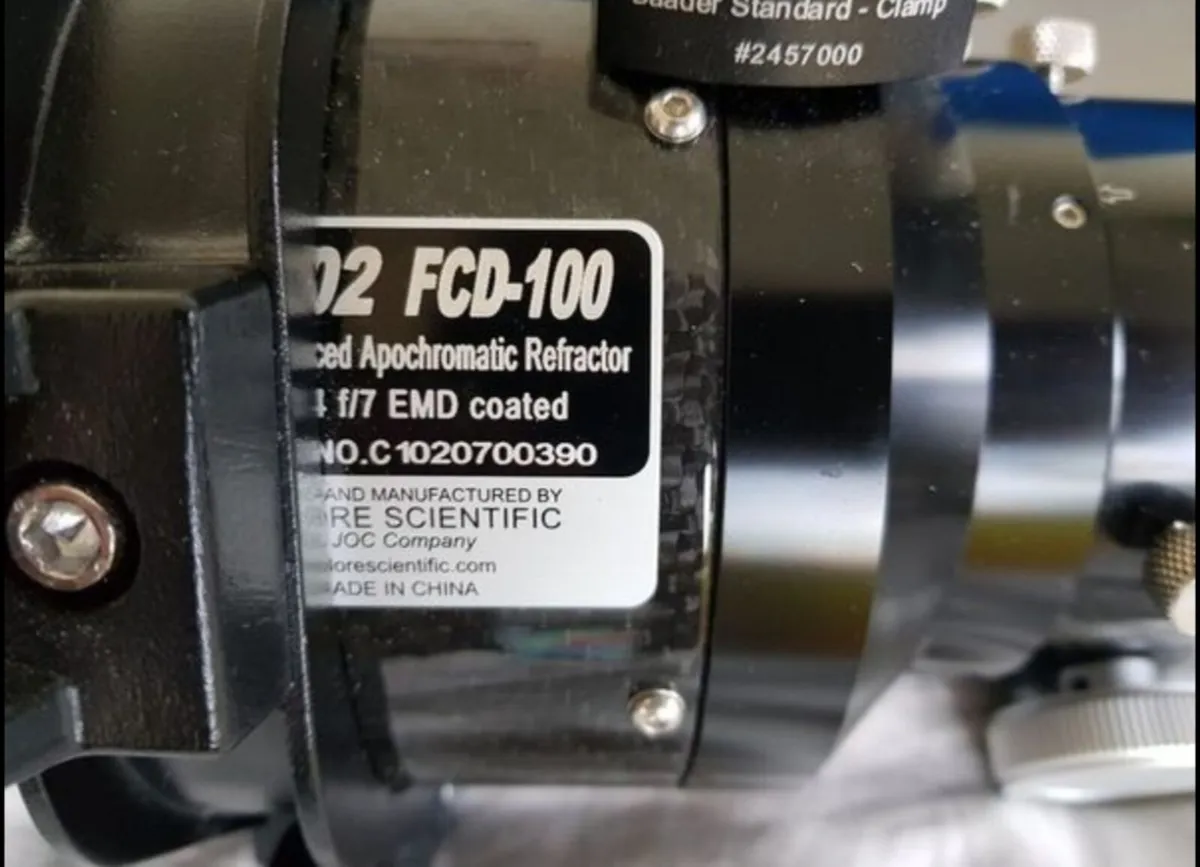 Apochromatic refractor telescope ed102 cf - Image 4