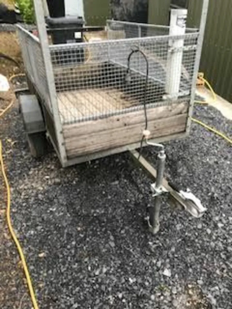 Single axle trailer - Image 1