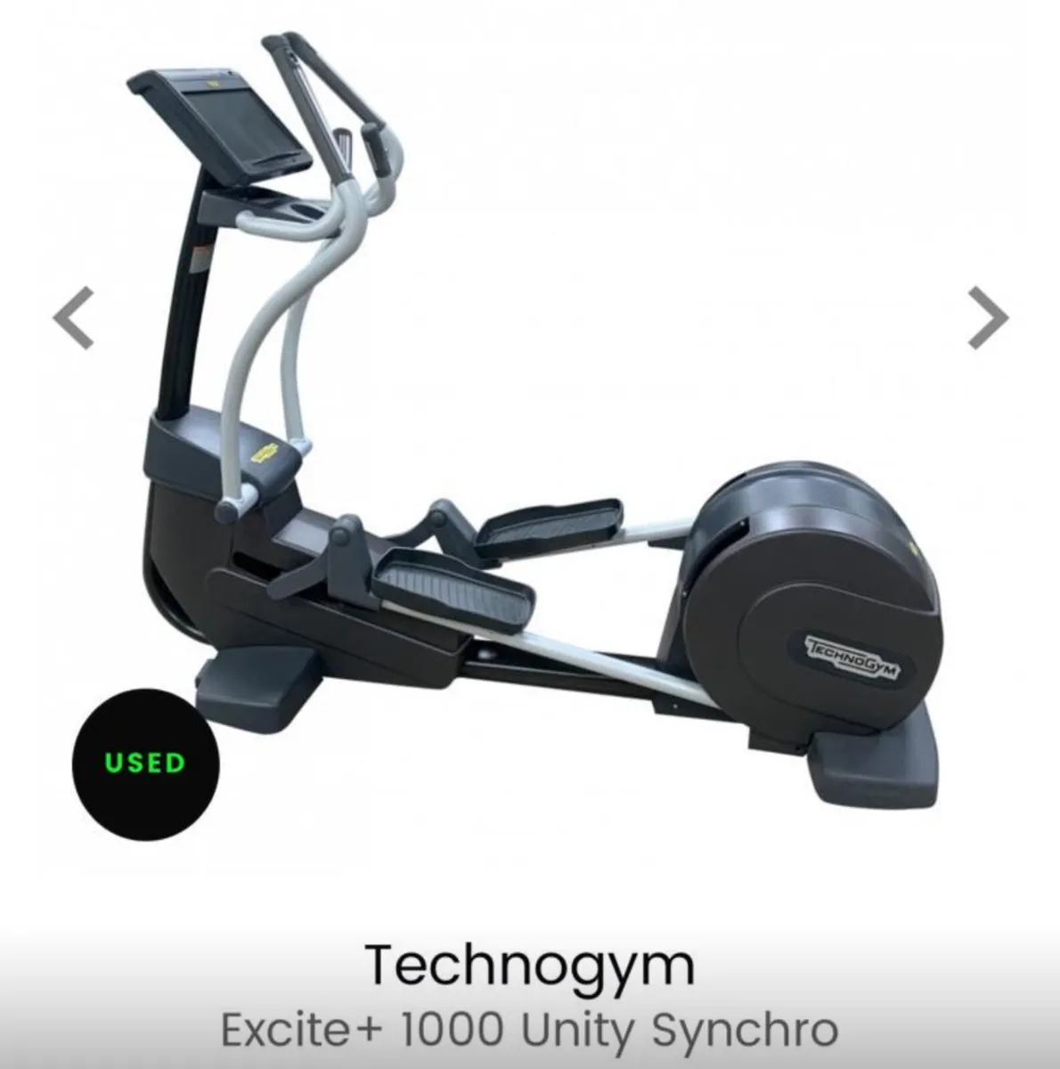 Technogym cross trainer & bike