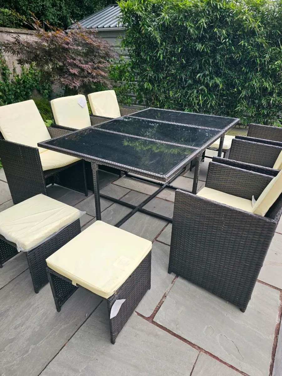 Cube garden furniture - Image 1