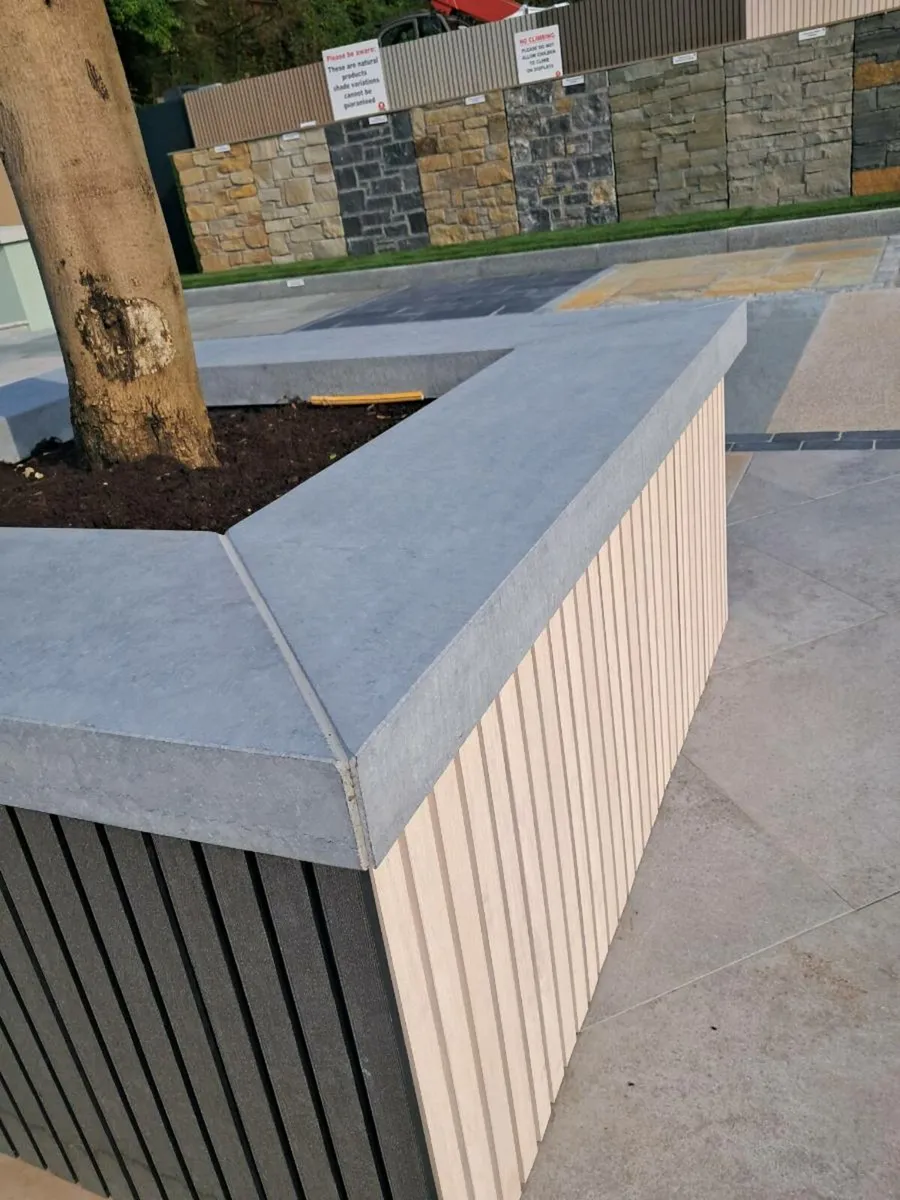 Limestone Pier Caps and Wall Cappjng - Image 2