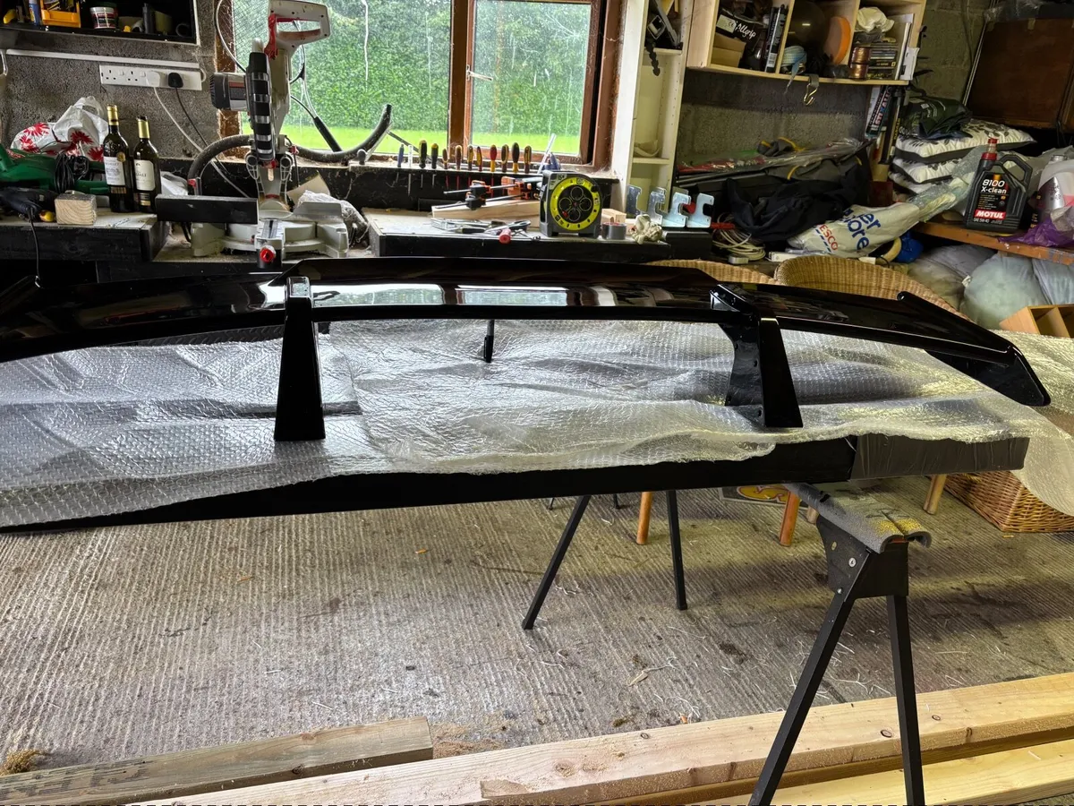 Bmw M3 G80 M4 G82 gloss black boot spoiler - Image 4