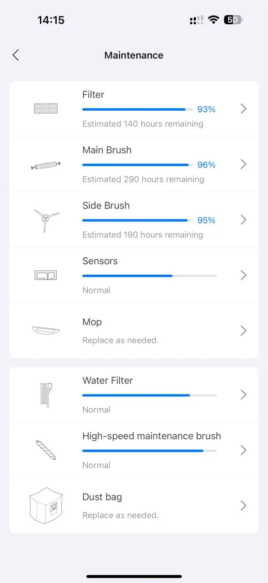 Roborock Self Cleaning Robot Vac & Mop(€1,700 new) - Image 4