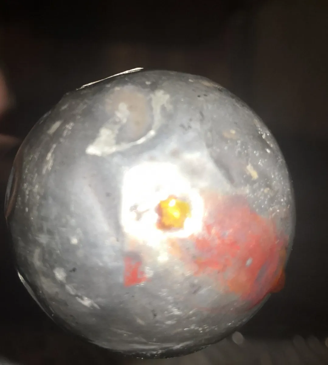 Antique walking stick with sterling silver knob - Image 4