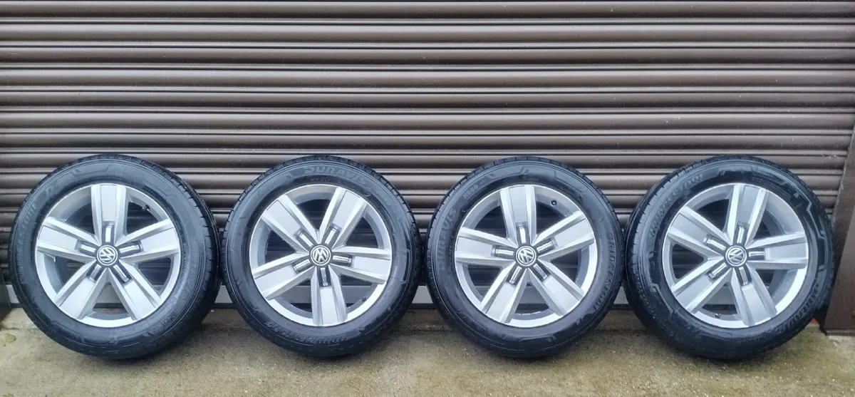 VW T6.1,T6,T5 Trans Genuine 17"Alloys - Image 1