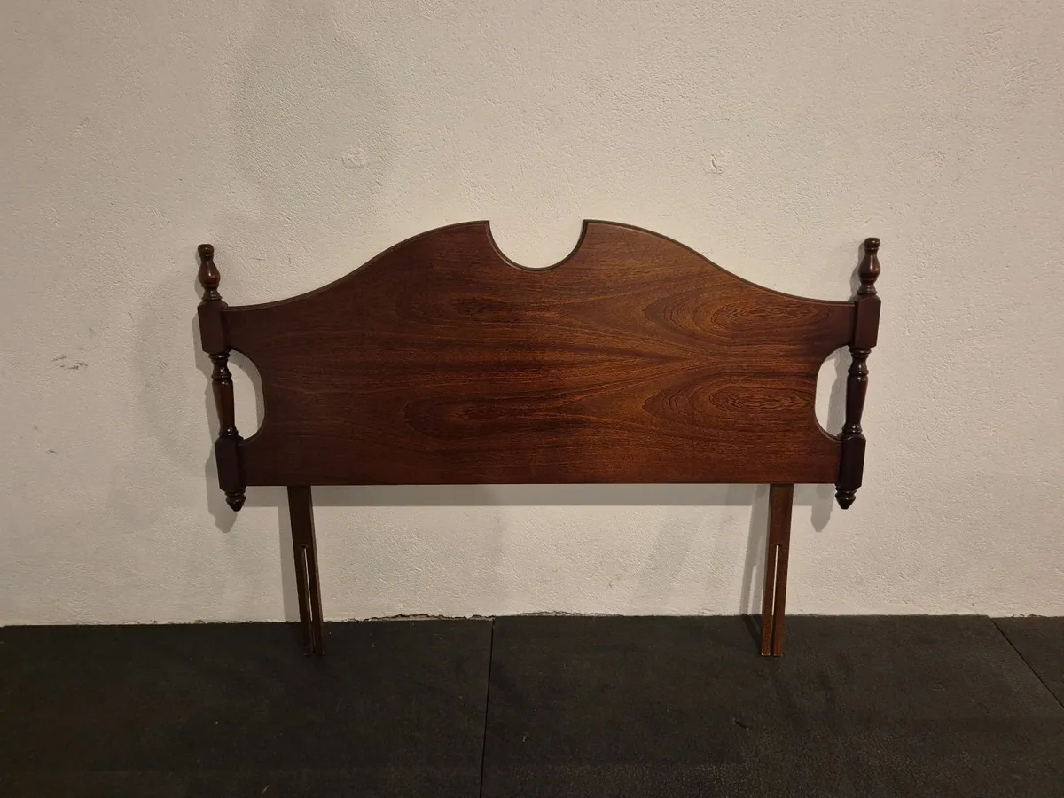 Solid wood headboard