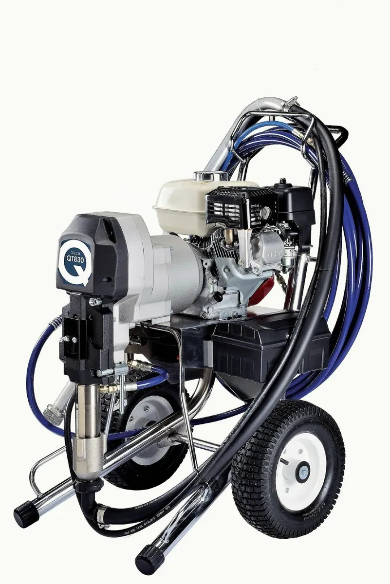 QT830 QTech Petrol Airless sprayer