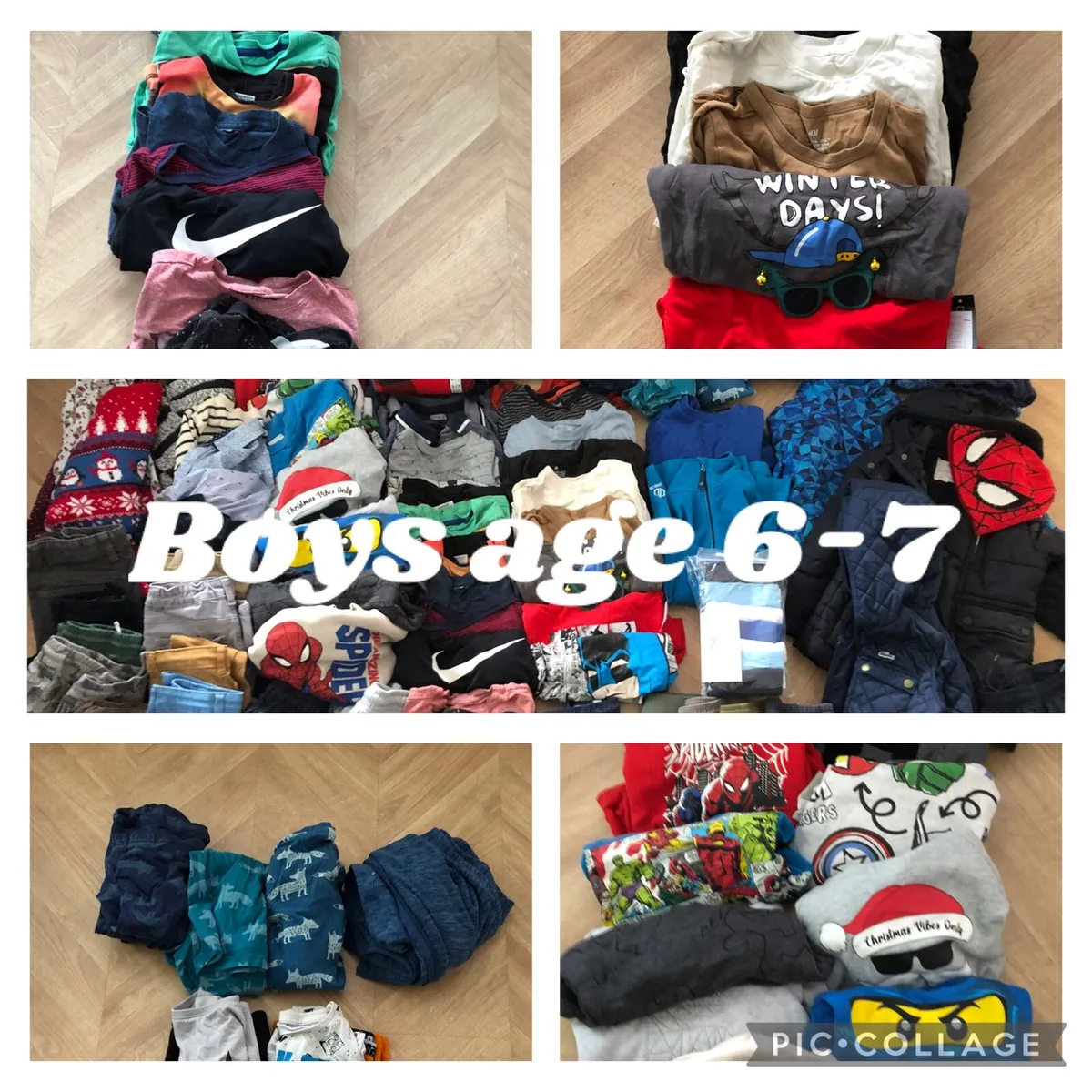 Boys clothes bundle age 6-7 - Image 1