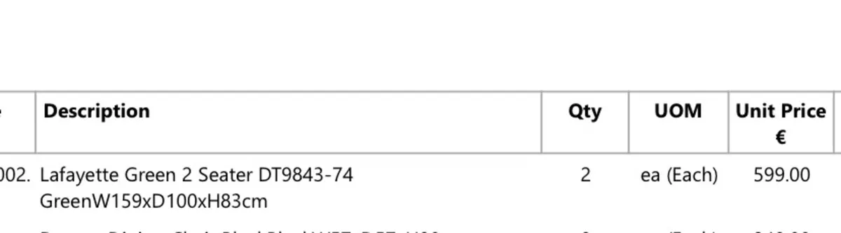 Almost new living room Velvet sofa - Image 3