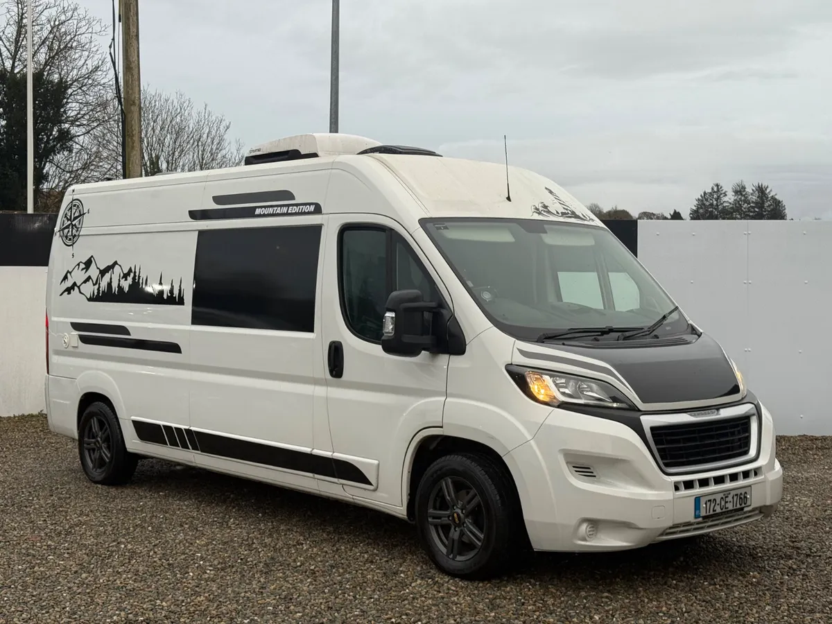 2017 Peugeot Boxer Campervan 2 Bert on Irish plate - Image 1