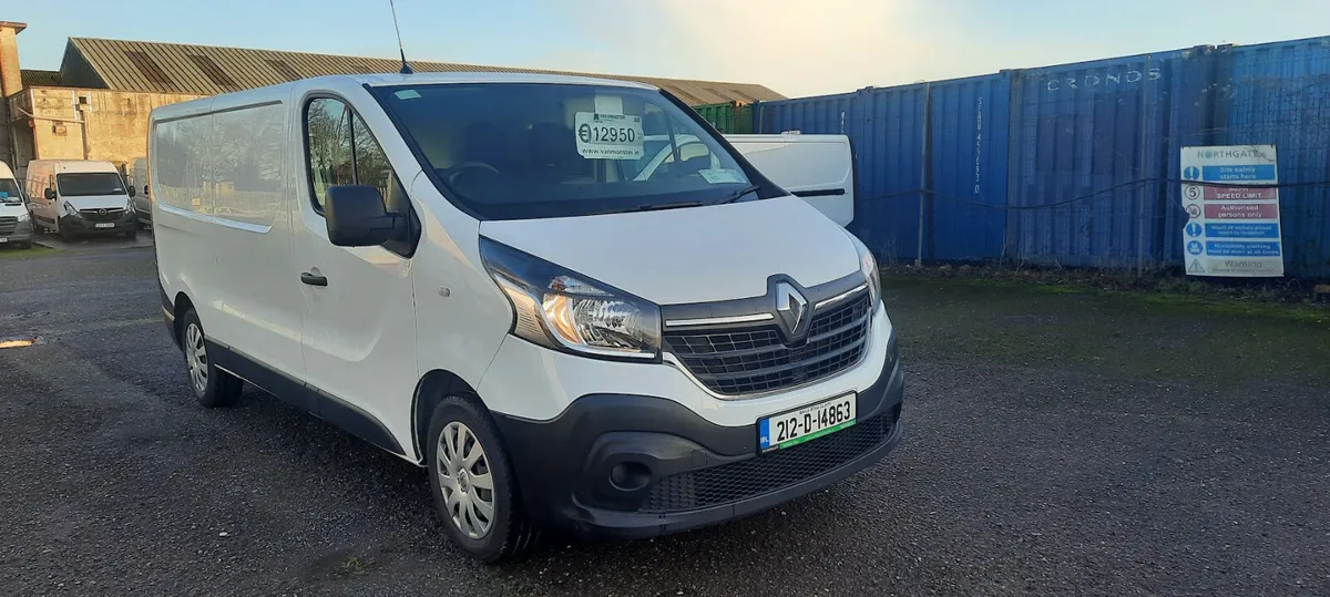 Renault Trafic 2021 LWB, €12,950.00 plus VAT - Image 1