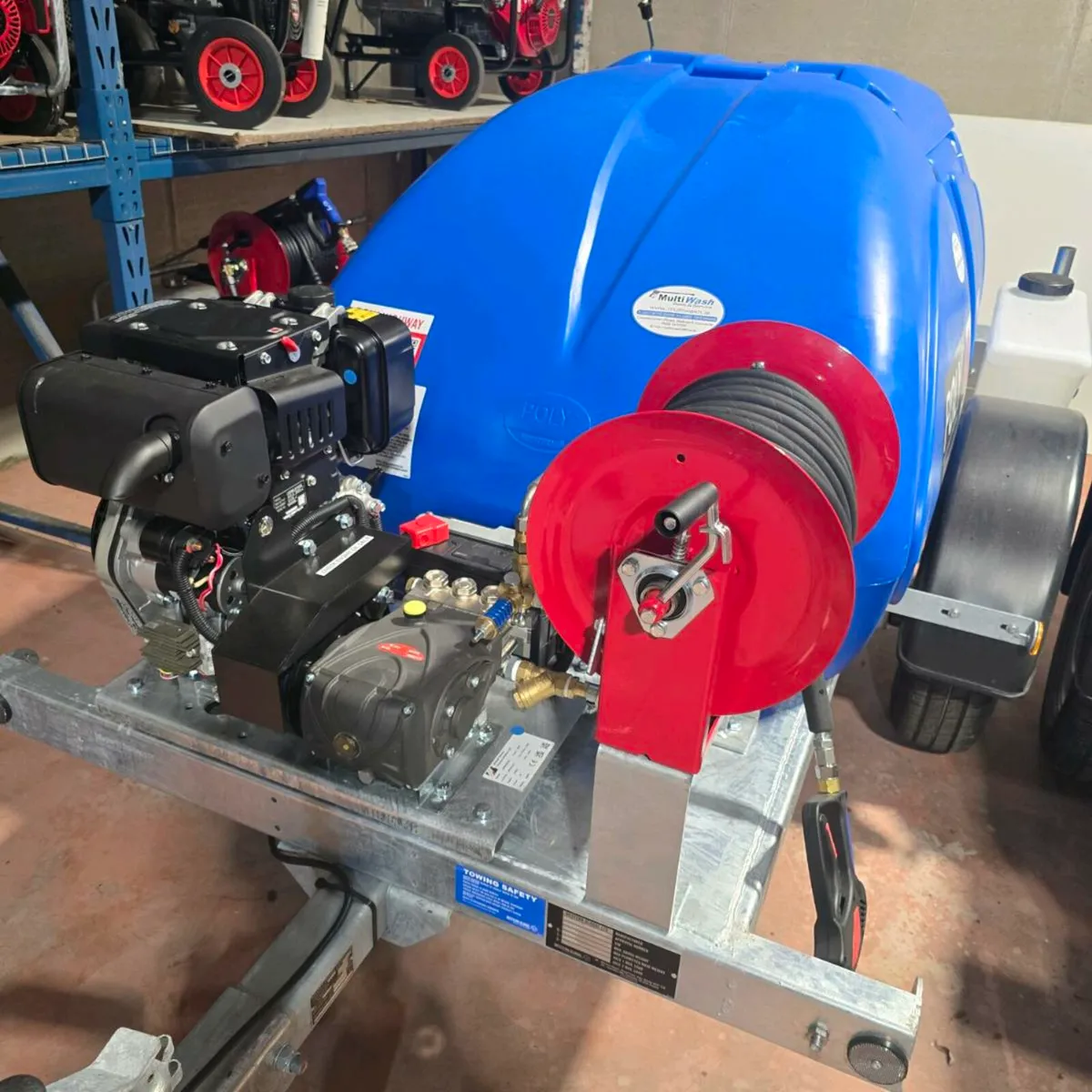 1100LT Bowser Power washer C/W Yanmar Engine - Image 4