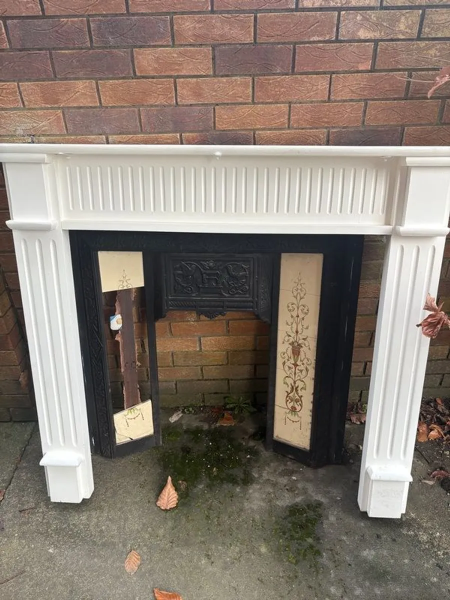 Electric cast iron fireplace - Image 3