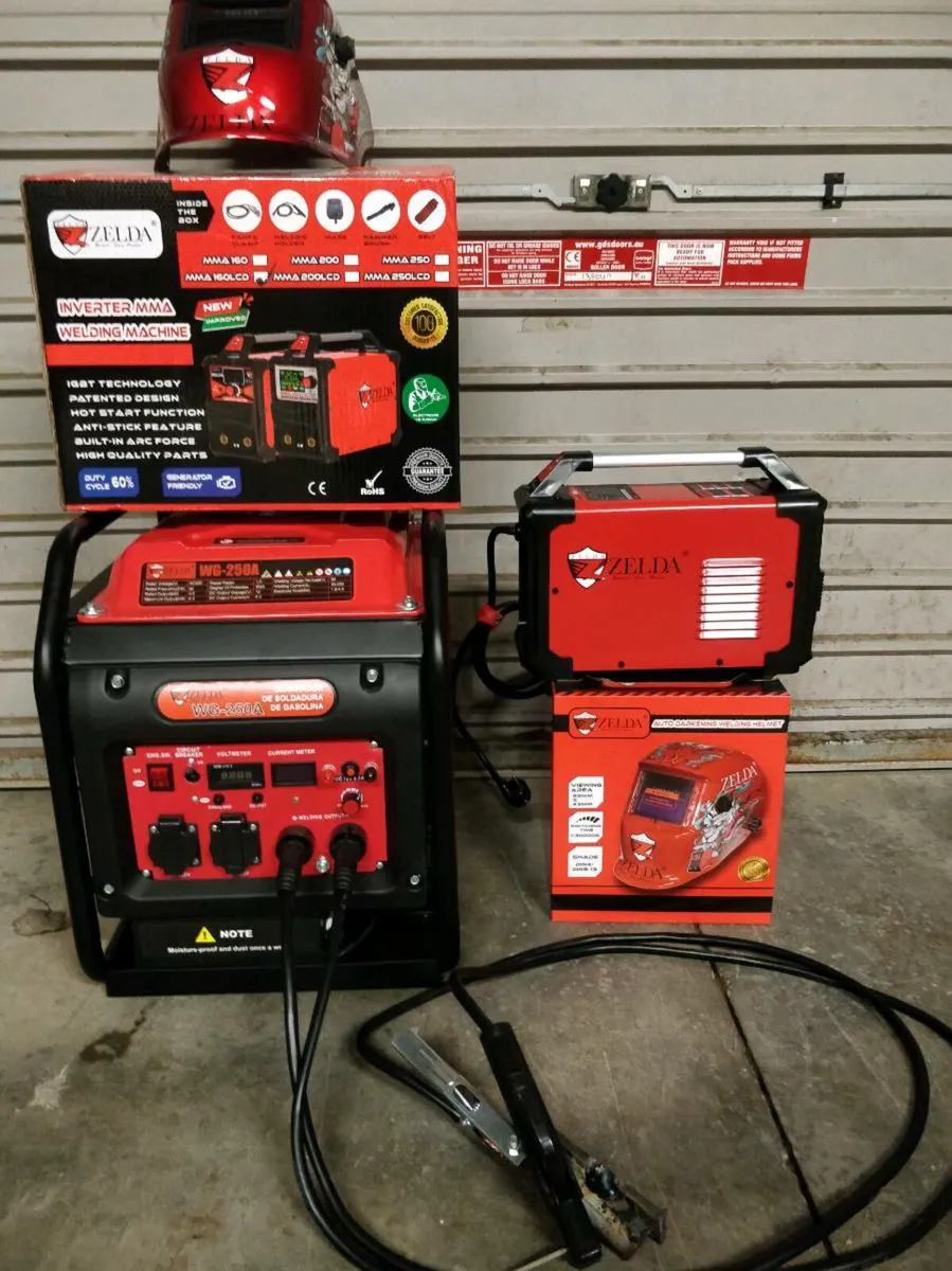 250 Amp Welder  & 5kva Generator - Image 1