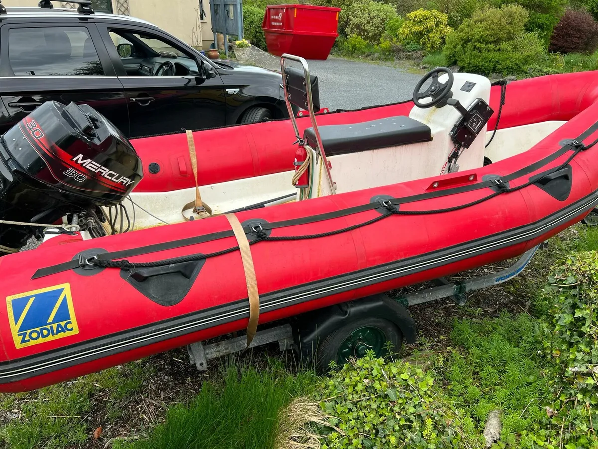 Rib boat zodiac 4.8 metres - Image 3