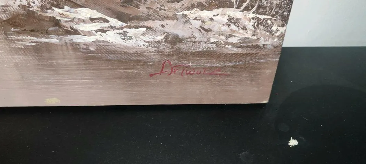 oil painting on canvas - Image 2