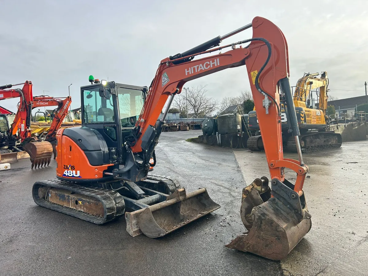 2022 Hitachi ZX48 Only 2793Hrs - MULLANS - Image 2