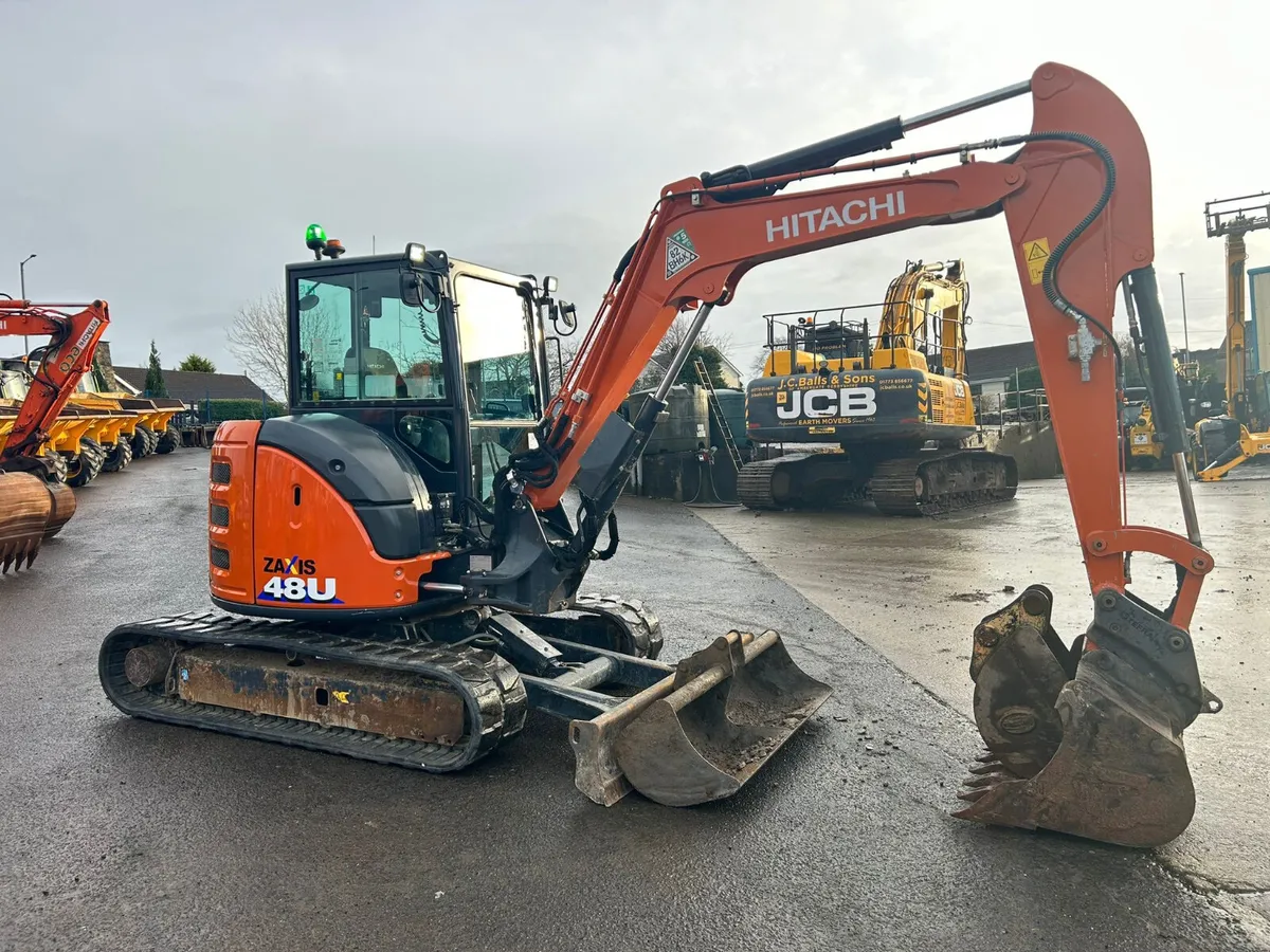 2022 Hitachi ZX48 Only 2793Hrs - MULLANS - Image 1