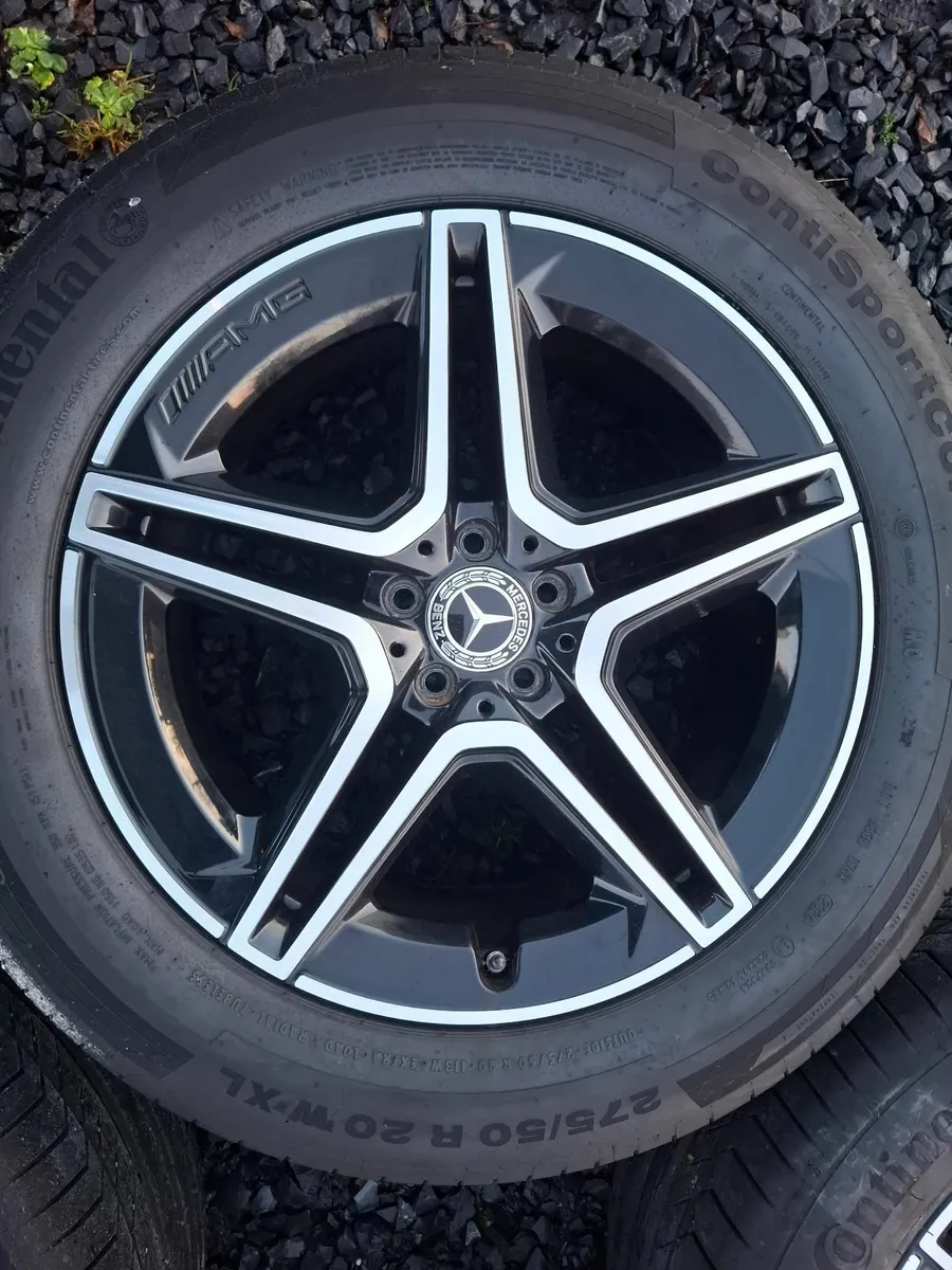 20" Genuine Mercedes GLE Amg Alloys with tyres - Image 2