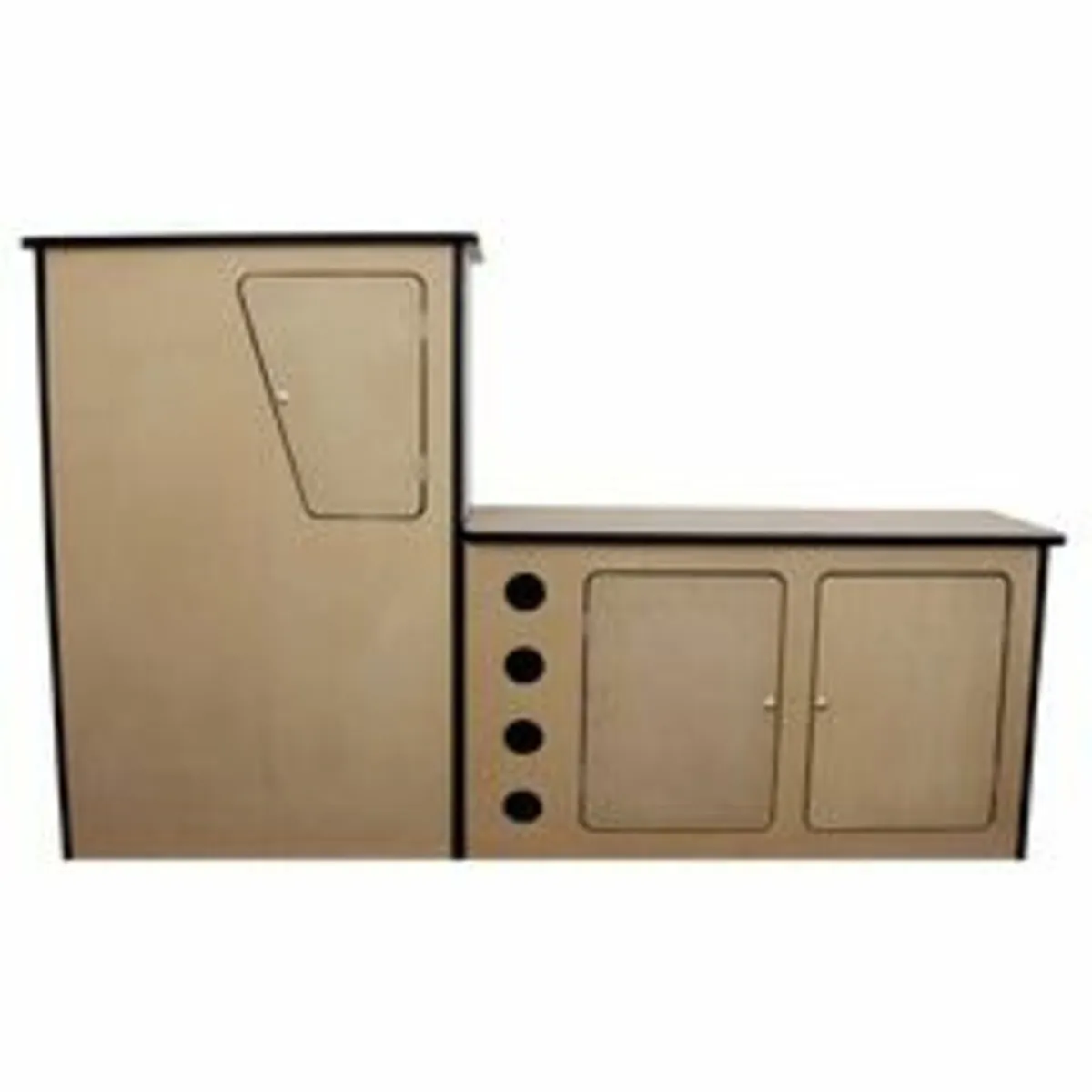 Ford Custom campervan kitchen - Image 1