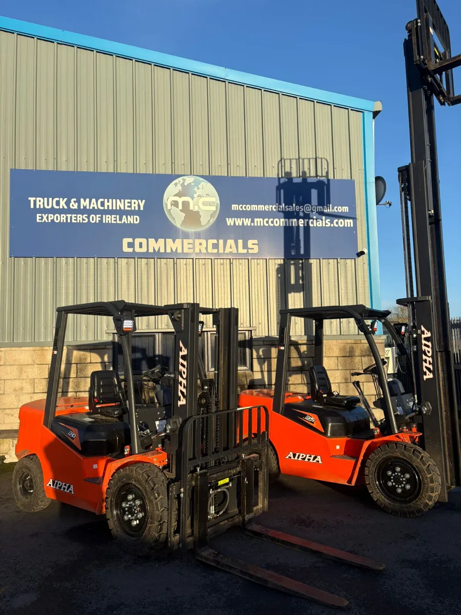 For Sale: 3 Ton Aipha Forklifts - Image 1