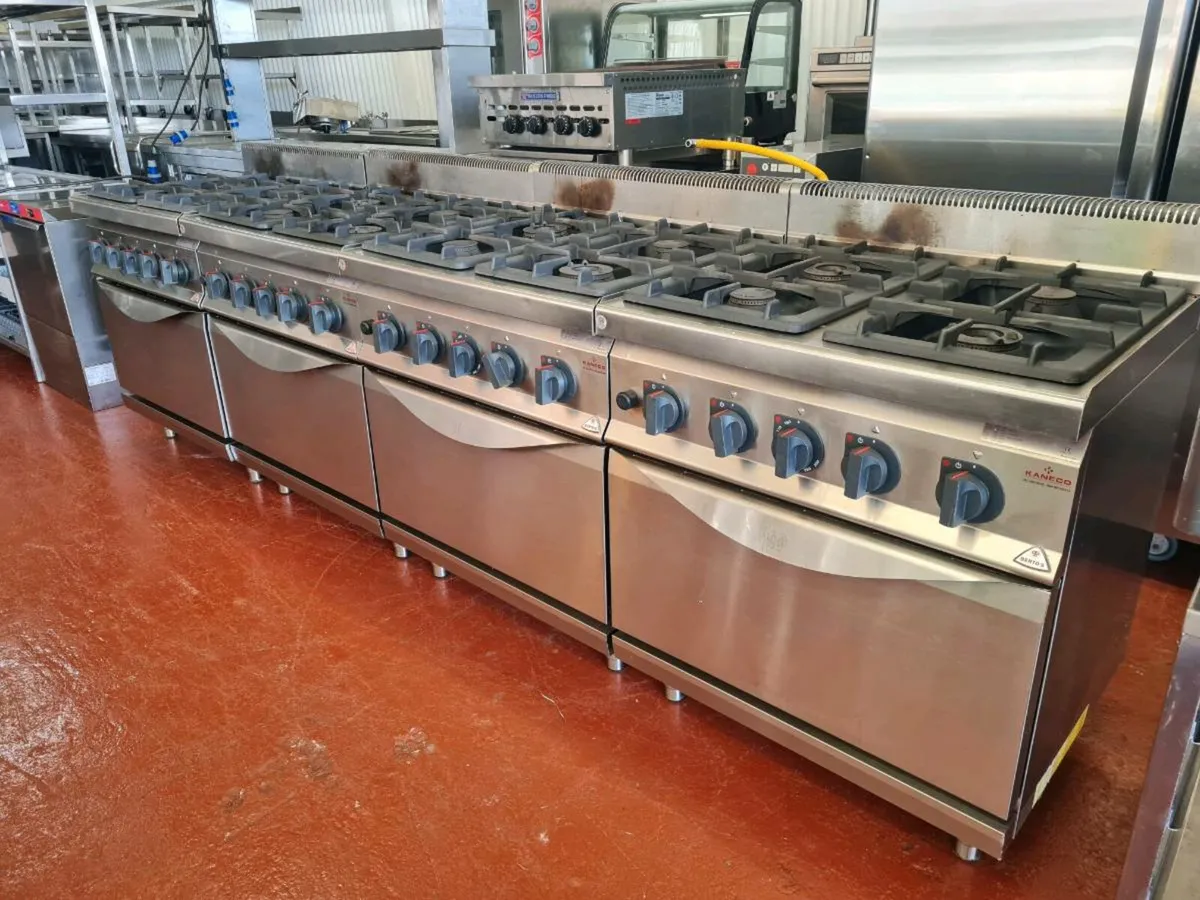 Bertos 4 Ring Gas Cooker - Image 2