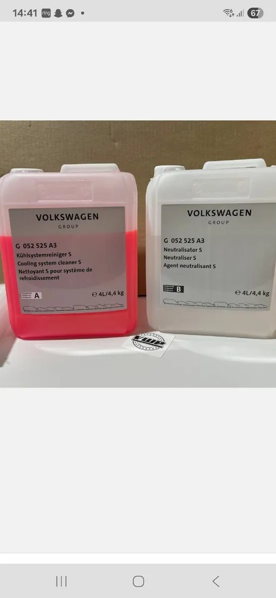 Vw audi seat skoda Coolant flushing - Image 1