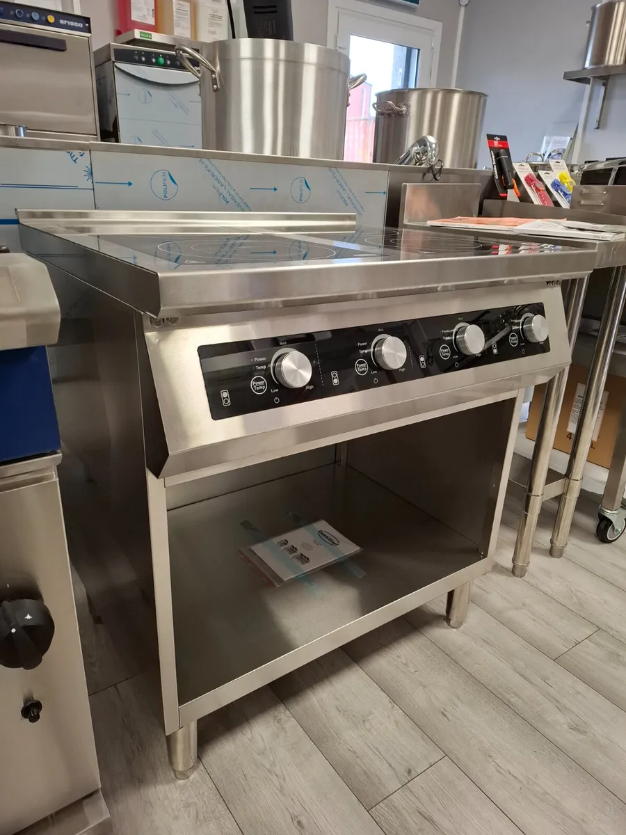 Commercial 4 Ring Induction Hob - Image 3