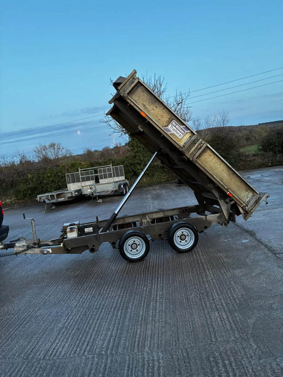 10ft Ifor Williams Tipper trailer - Image 1