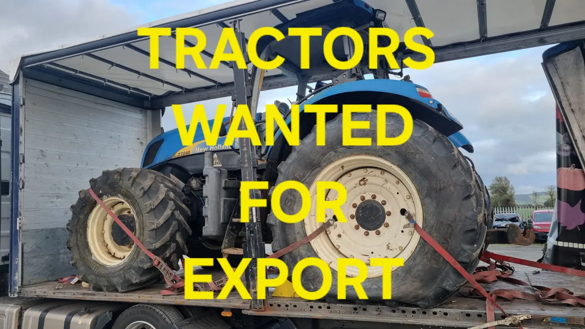 TRACTORS NEEDED FOR EXPORT - Image 1