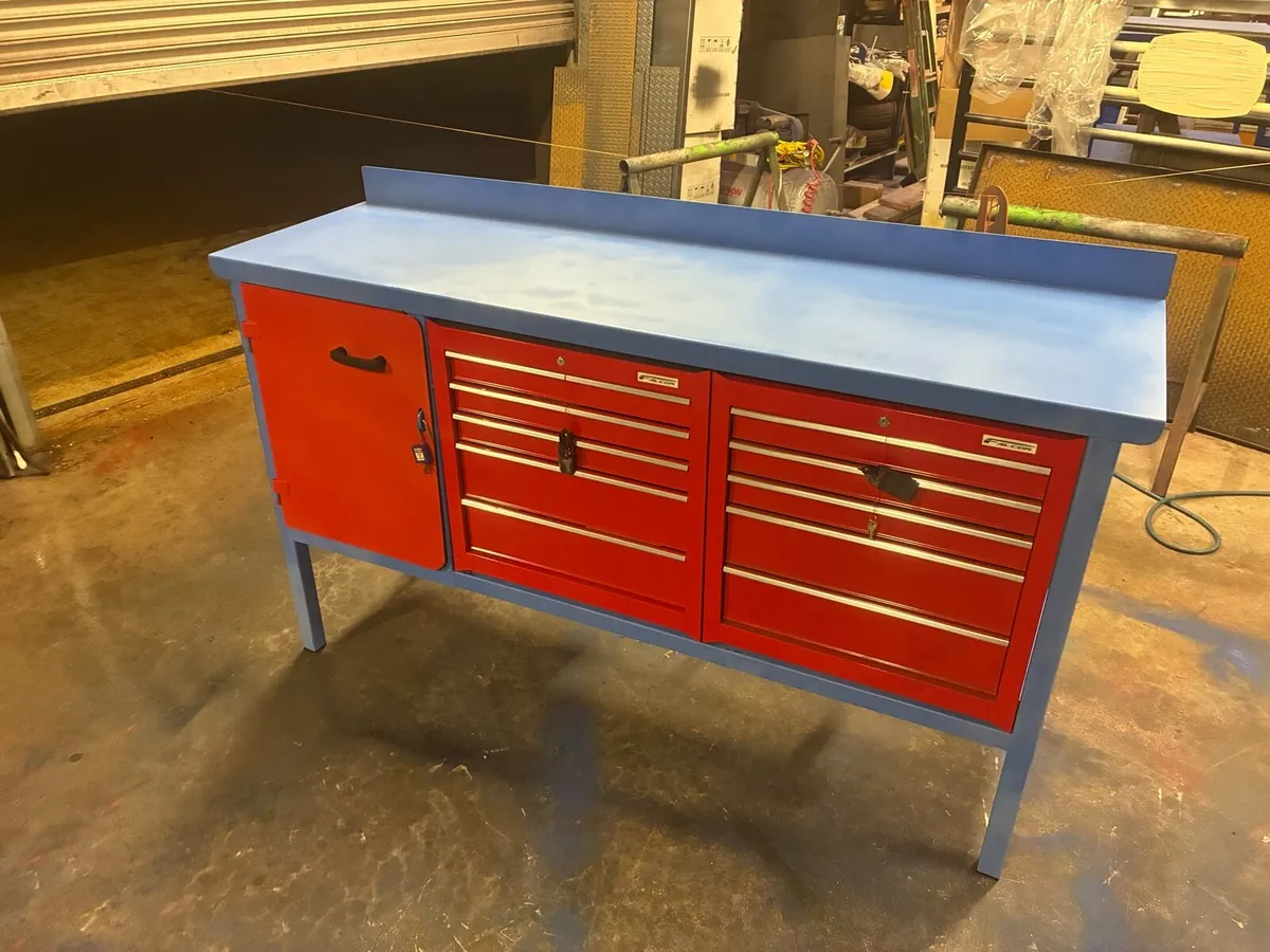 Steel Work Benches For  Sale - Image 2
