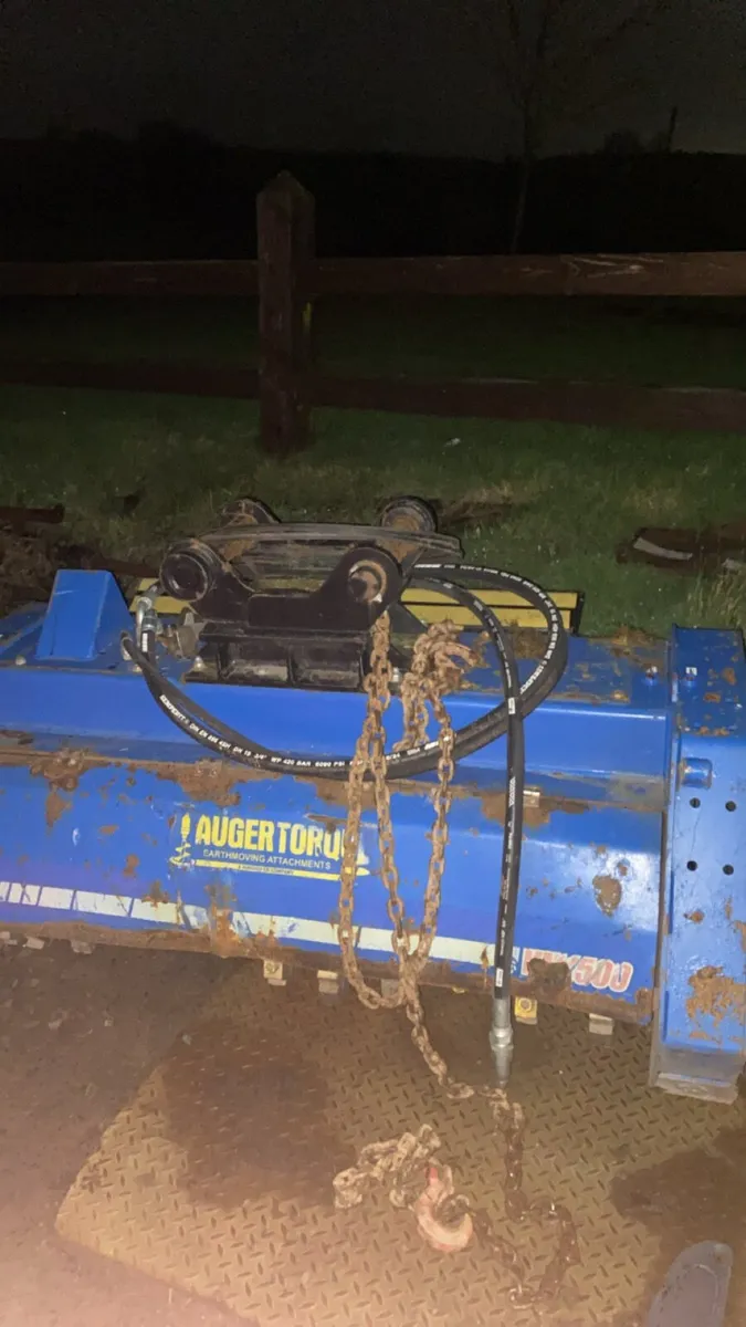 13 ton mulchers and tree shears for hire - Image 2