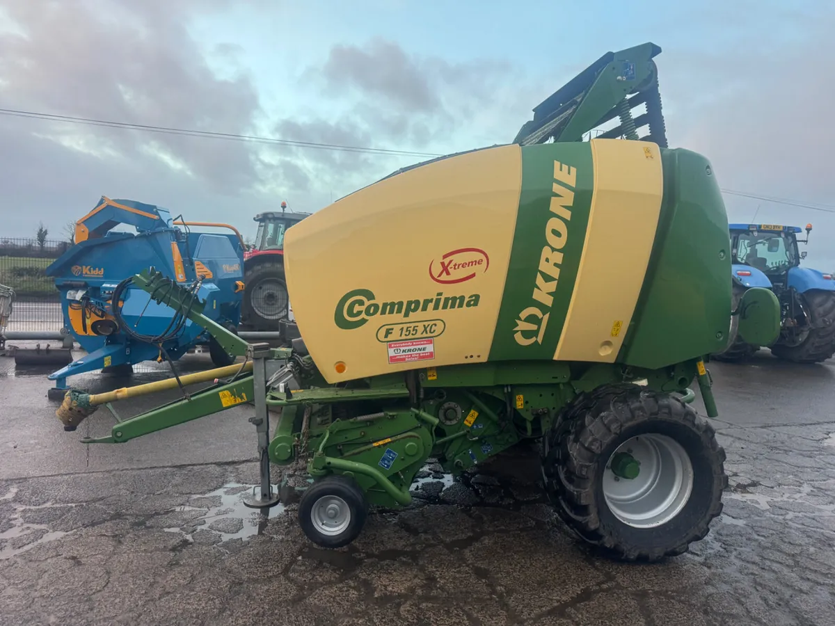 Krone Comprima F155XC Round Baler - Image 1