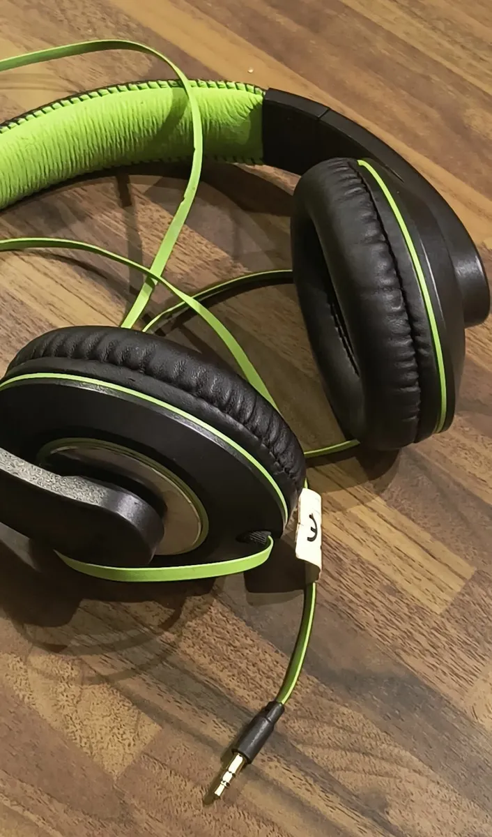 Stereo Grundig green Germany headphones - Image 3